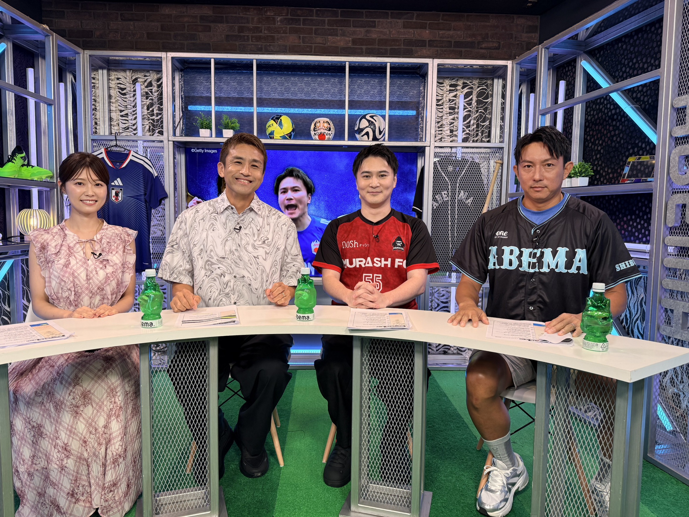 ABEMAスポーツタイムに生出演した加藤純一