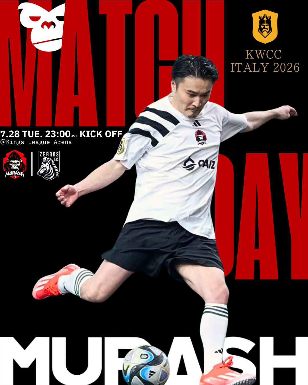 MURASH FC vs Zebras FC MATCHDAY
