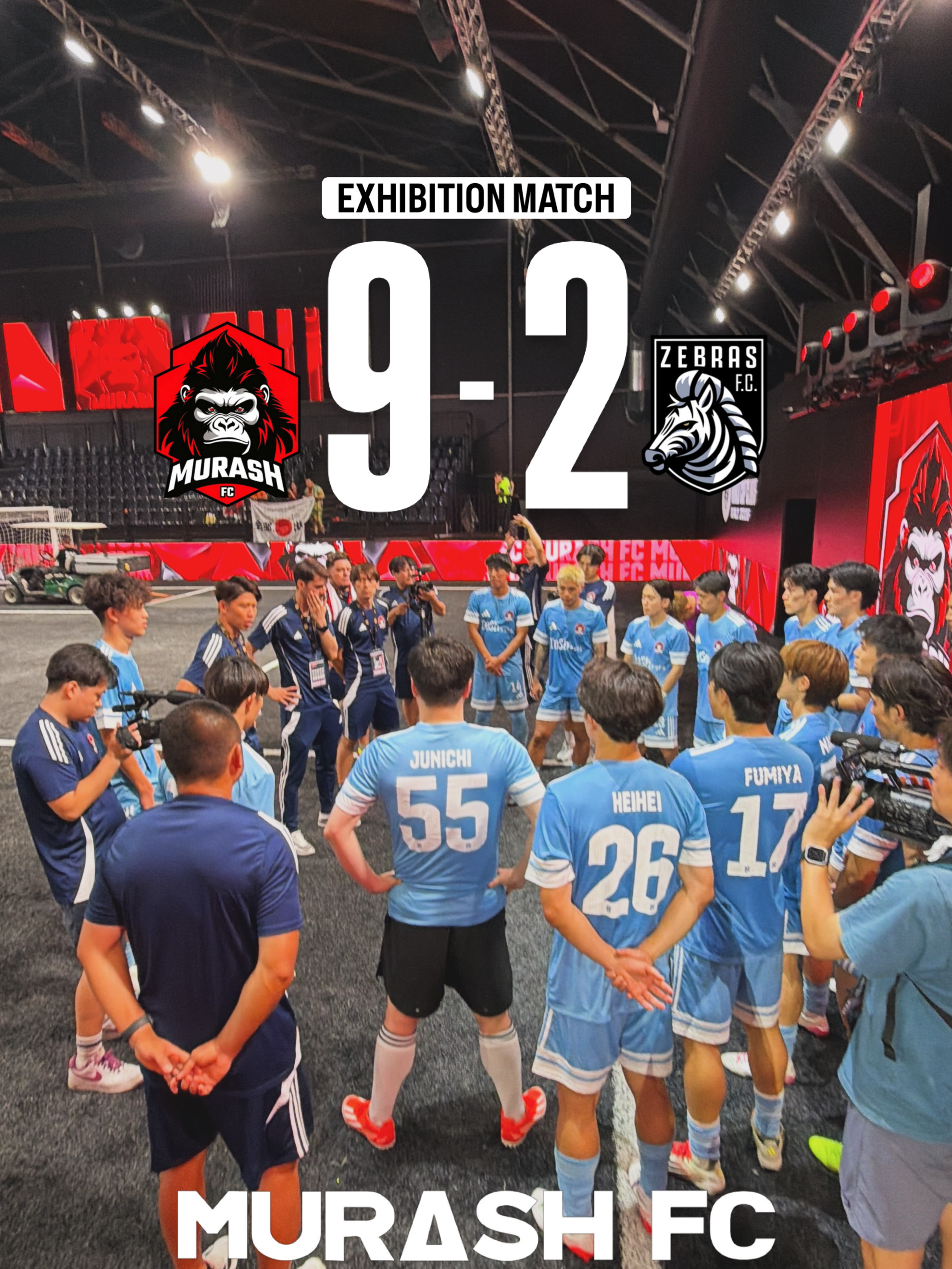 MURASH FC 9-2 Zebras FC