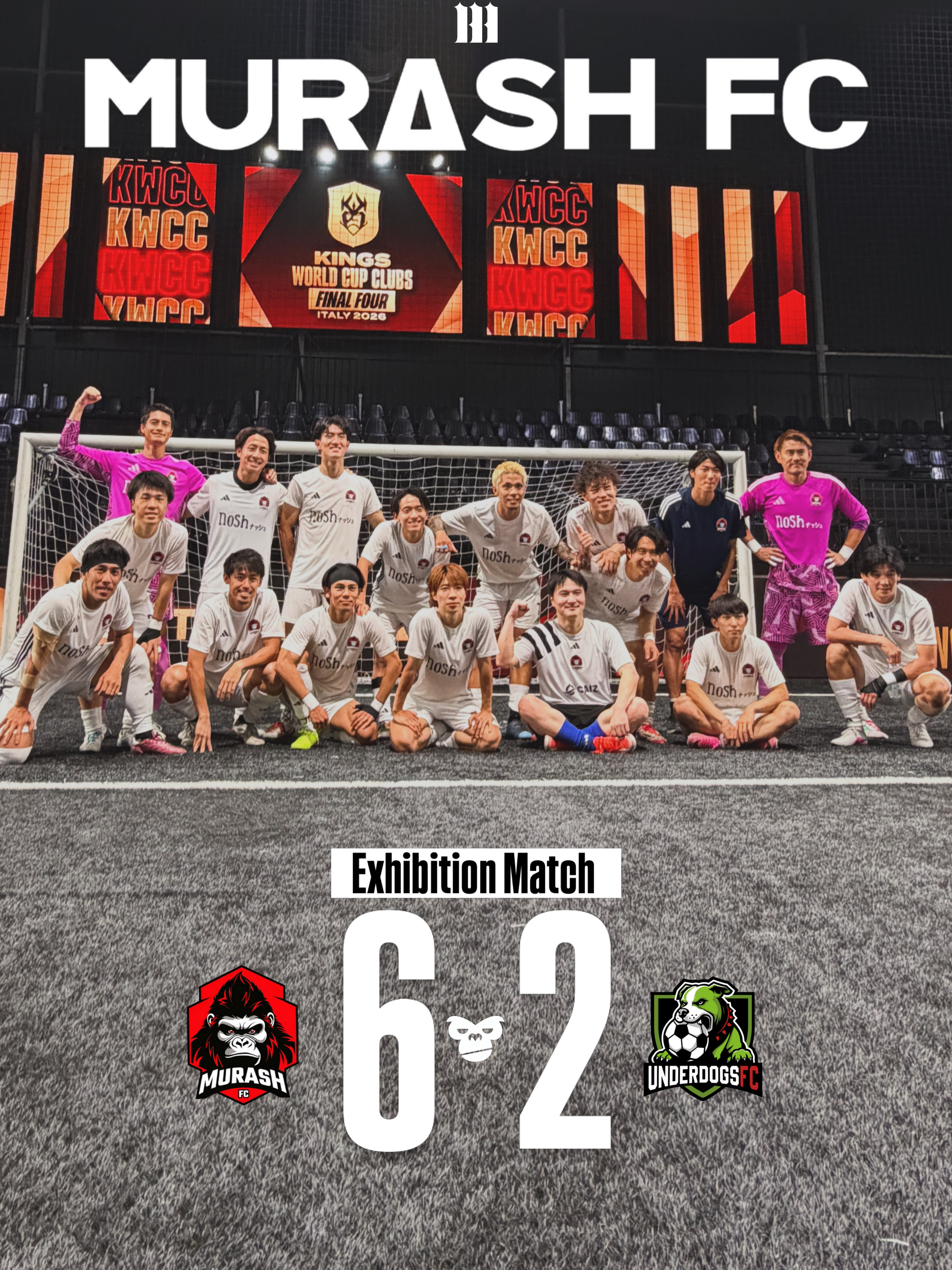 MURASH FC 6-2 UNDERDOGS FC
